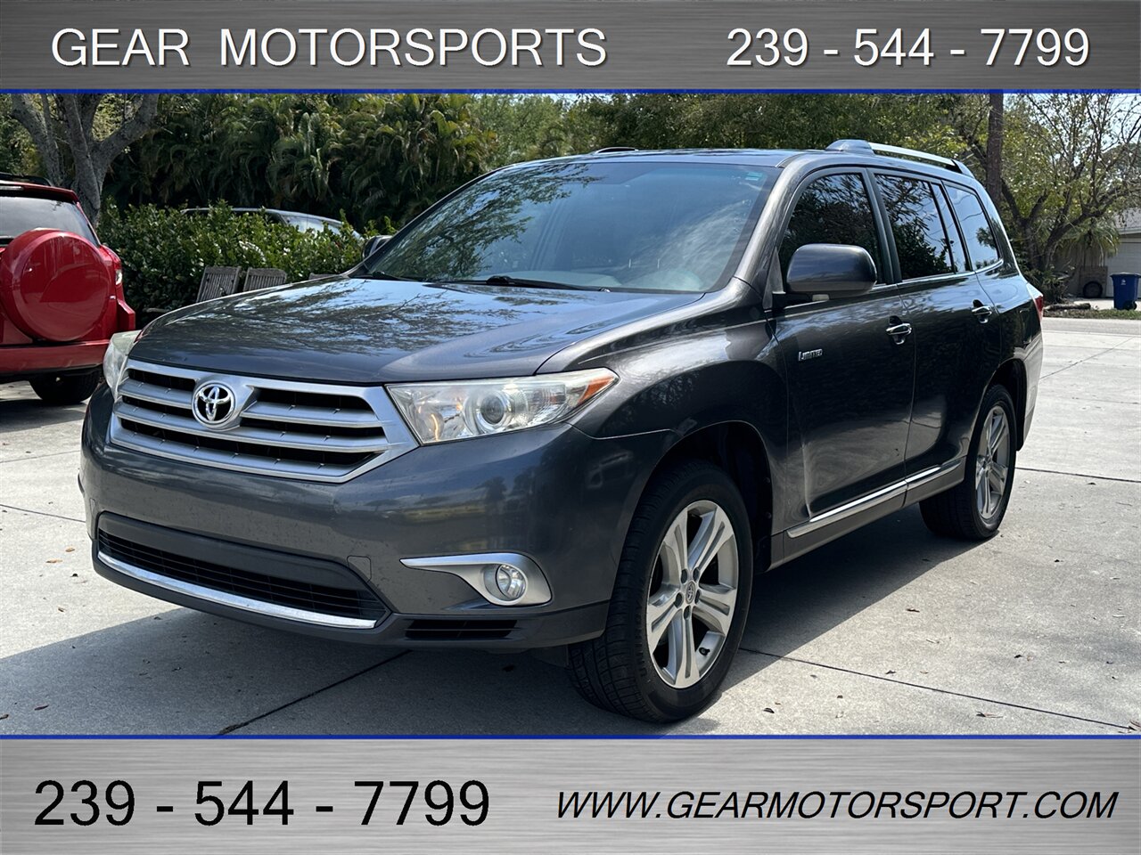 2012 Toyota Highlander Limited 3.5L V6 3rd Row   - Photo 7 - Estero, FL 33928