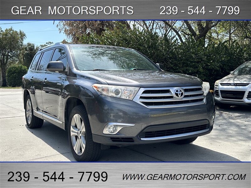 2012 Toyota Highlander Limited 3.5L V6 3rd Row  