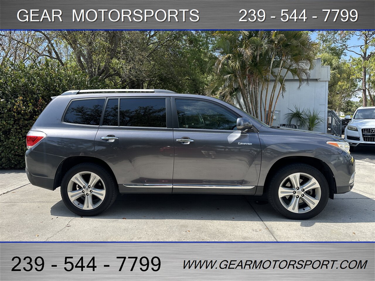 2012 Toyota Highlander Limited 3.5L V6 3rd Row   - Photo 2 - Estero, FL 33928