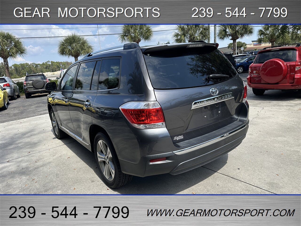 2012 Toyota Highlander Limited 3.5L V6 3rd Row   - Photo 5 - Estero, FL 33928