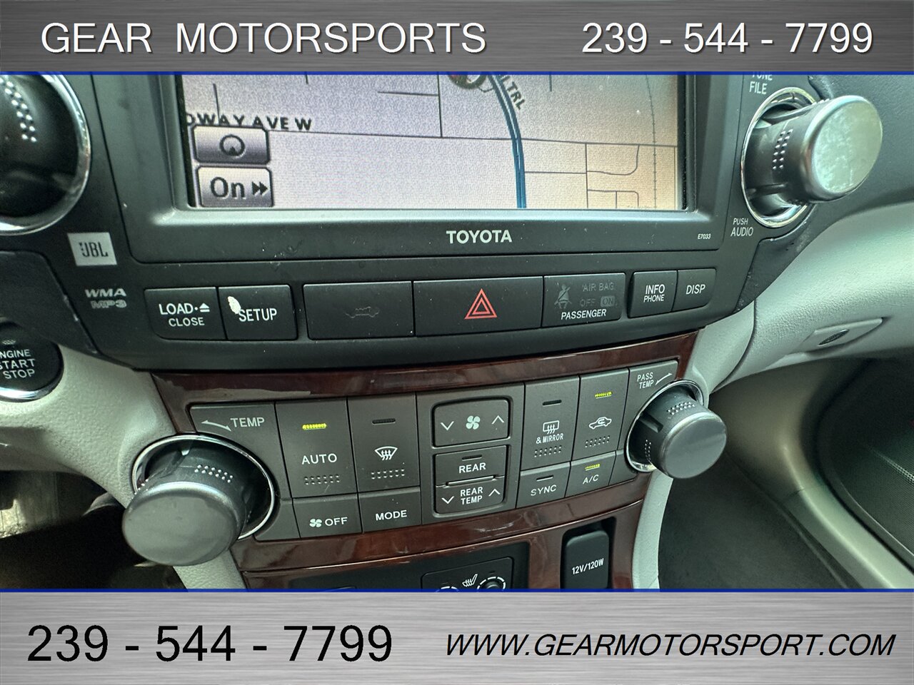 2012 Toyota Highlander Limited 3.5L V6 3rd Row   - Photo 26 - Estero, FL 33928