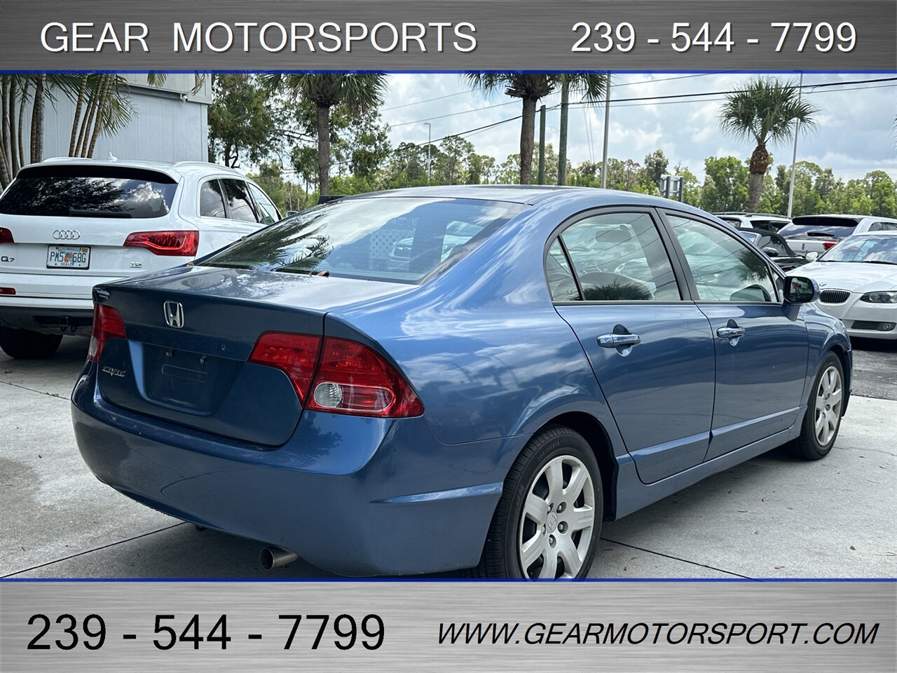2007 Honda Civic LX JUST 51k MILES OWNE-OWNER, CLEAN CAR SUPER LOW MILES - Photo 3 - Estero, FL 33928