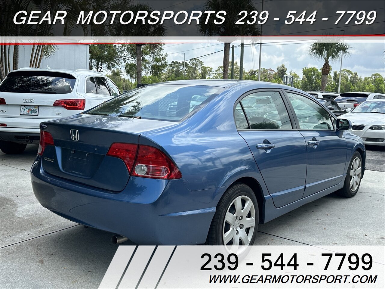 2007 Honda Civic LX JUST 51k MILES OWNE-OWNER, CLEAN CAR SUPER LOW MILES - Photo 3 - Estero, FL 33928