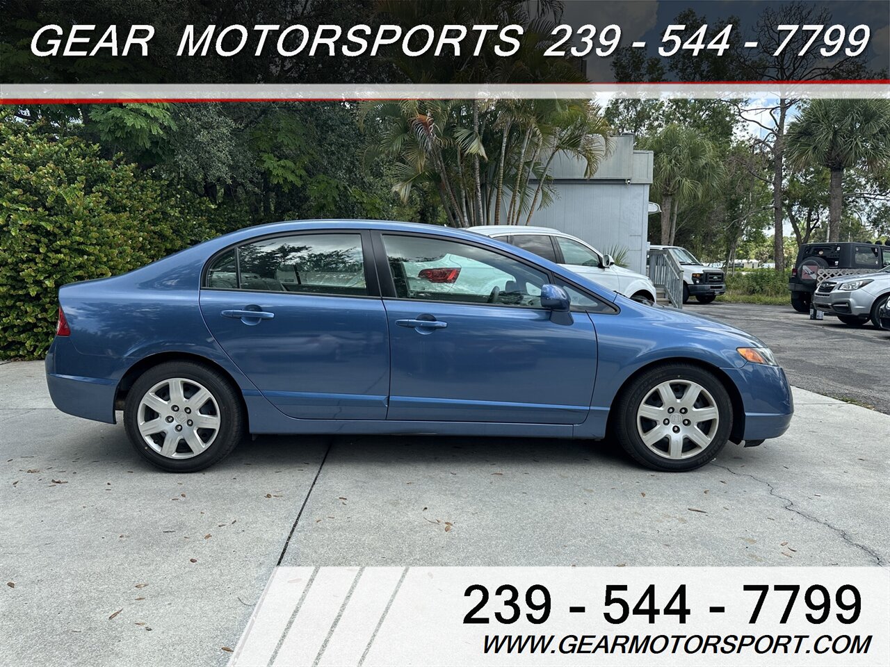 2007 Honda Civic LX JUST 51k MILES OWNE-OWNER, CLEAN CAR SUPER LOW MILES - Photo 2 - Estero, FL 33928