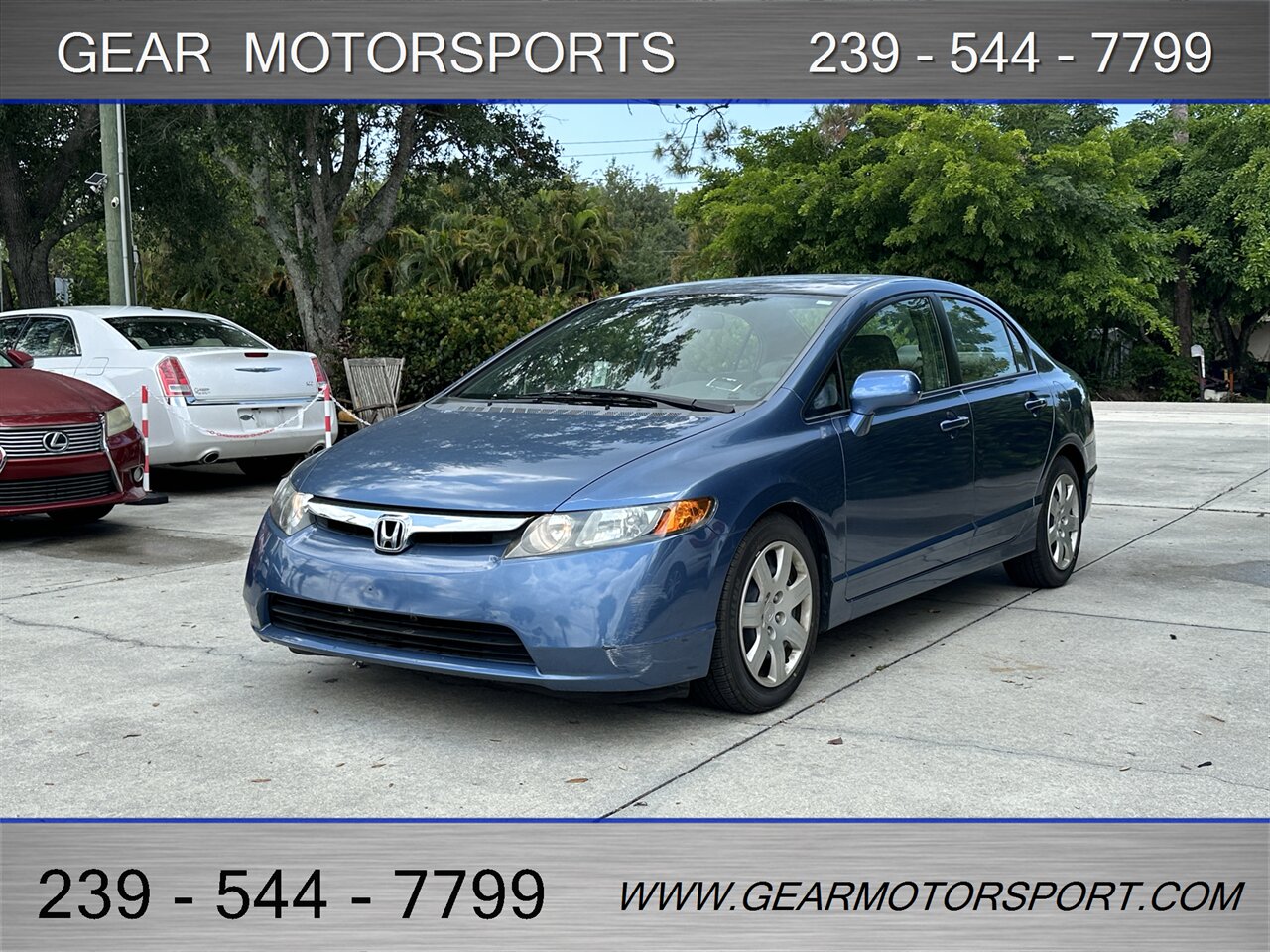 2007 Honda Civic LX JUST 51k MILES OWNE-OWNER, CLEAN CAR SUPER LOW MILES - Photo 8 - Estero, FL 33928