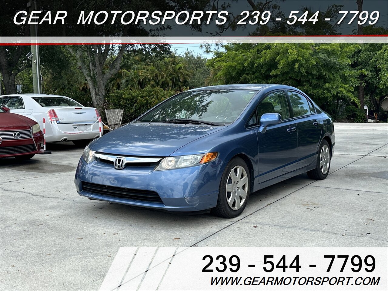 2007 Honda Civic LX JUST 51k MILES OWNE-OWNER, CLEAN CAR SUPER LOW MILES - Photo 8 - Estero, FL 33928