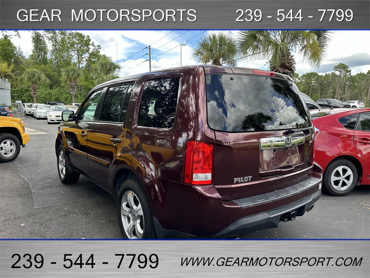 2012 Honda Pilot EX-L V6 3.5L   - Photo 6 - Estero, FL 33928