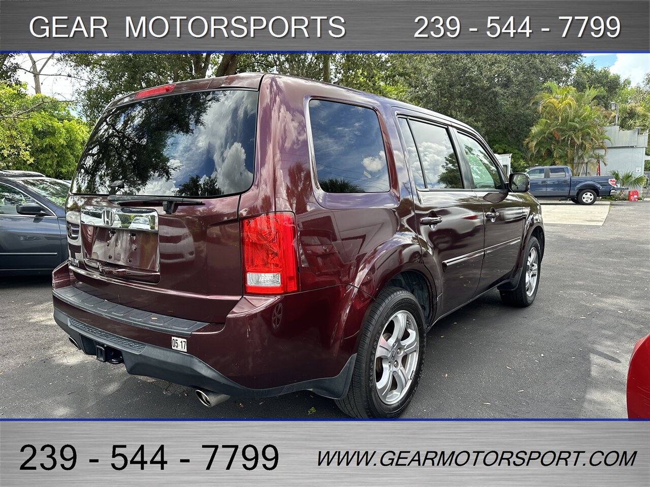 2012 Honda Pilot EX-L V6 3.5L   - Photo 3 - Estero, FL 33928