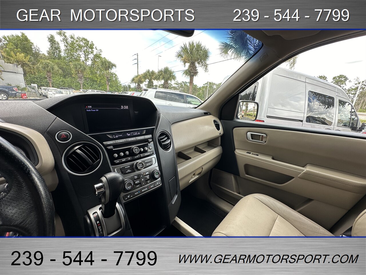 2012 Honda Pilot EX-L V6 3.5L   - Photo 12 - Estero, FL 33928