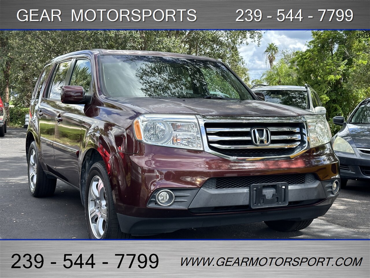 2012 Honda Pilot EX-L V6 3.5L   - Photo 1 - Estero, FL 33928