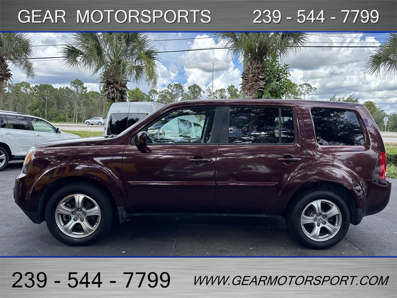 2012 Honda Pilot EX-L V6 3.5L   - Photo 8 - Estero, FL 33928