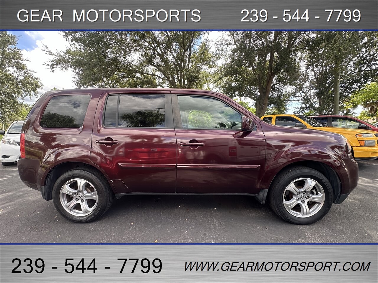 2012 Honda Pilot EX-L V6 3.5L   - Photo 2 - Estero, FL 33928