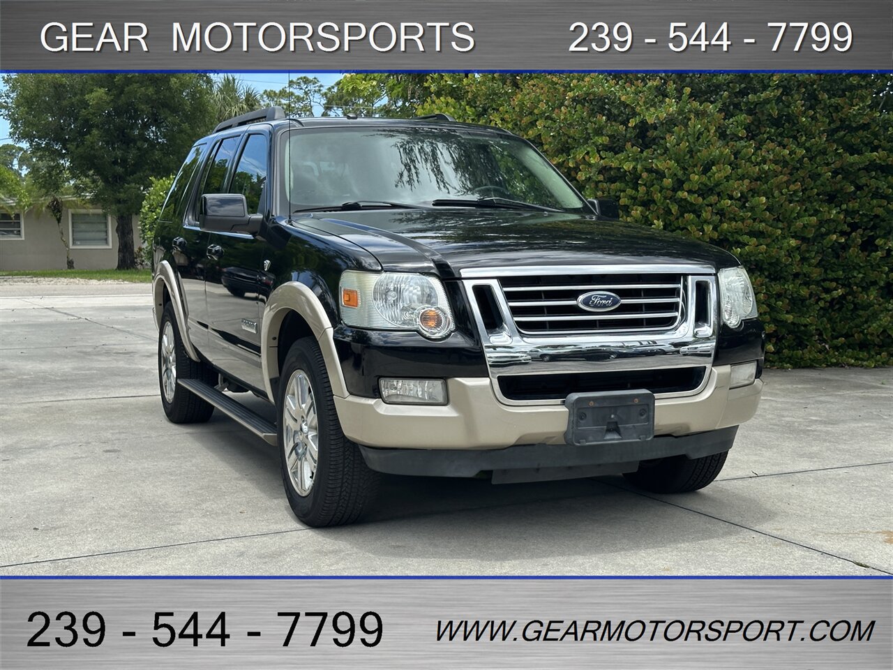 2008 Ford Explorer Eddie Bauer  4WD 4.6L V8, JUST 54k Miles - Photo 1 - Estero, FL 33928