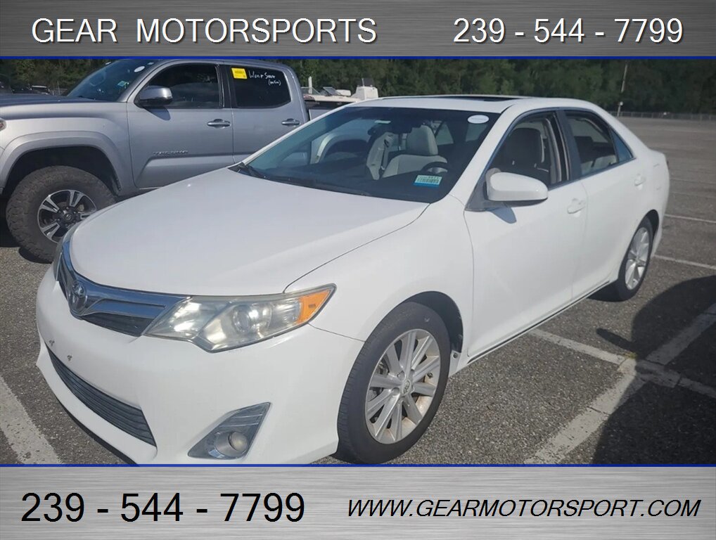 2012 Toyota Camry XLE V6   - Photo 1 - Estero, FL 33928