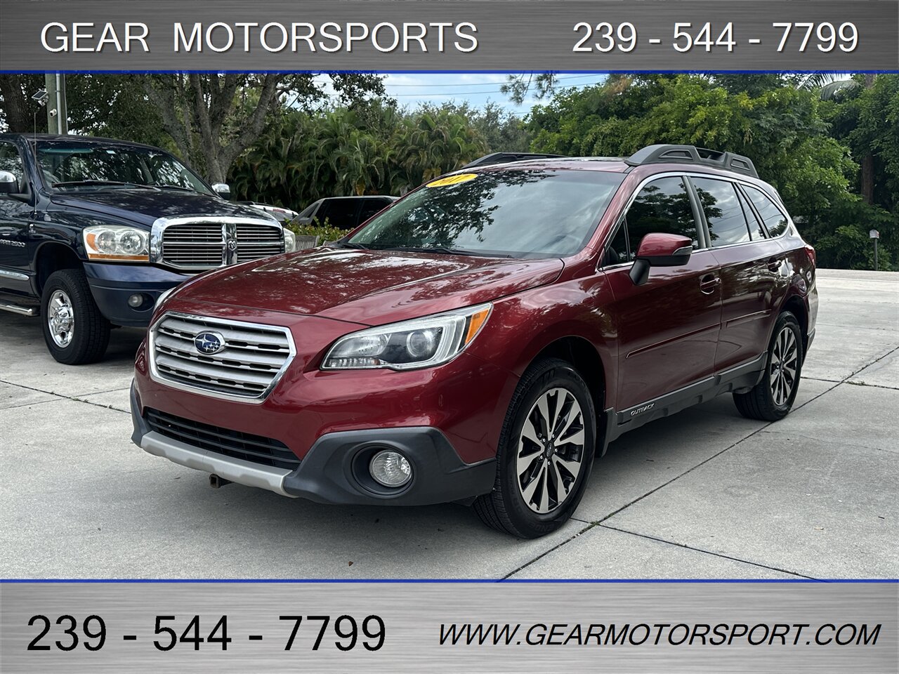 2017 Subaru Outback 2.5i Limited   - Photo 6 - Estero, FL 33928
