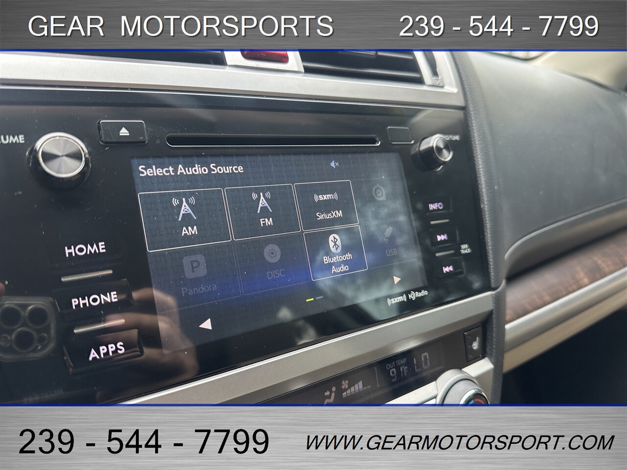 2017 Subaru Outback 2.5i Limited   - Photo 32 - Estero, FL 33928