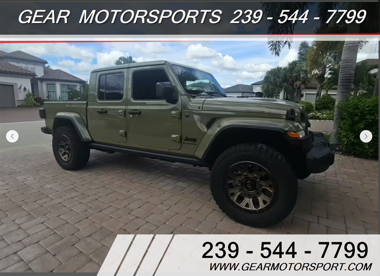 2025 Jeep Gladiator NightHawk 3.6L V6 4WD   - Photo 1 - Estero, FL 33928