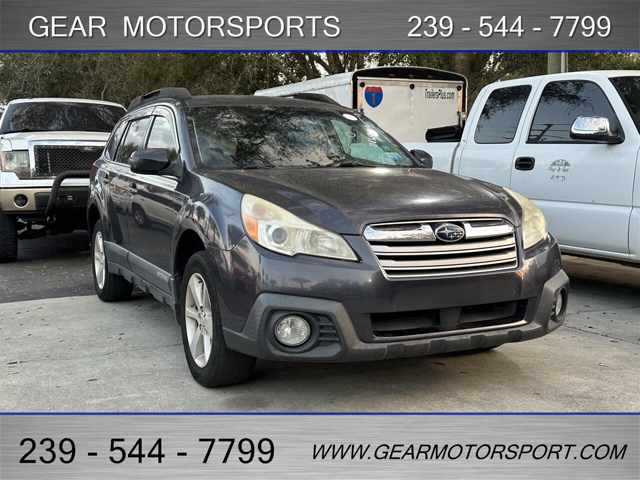 2013 Subaru Outback 2.5i Premium 6-SPEED Manual   - Photo 2 - Estero, FL 33928