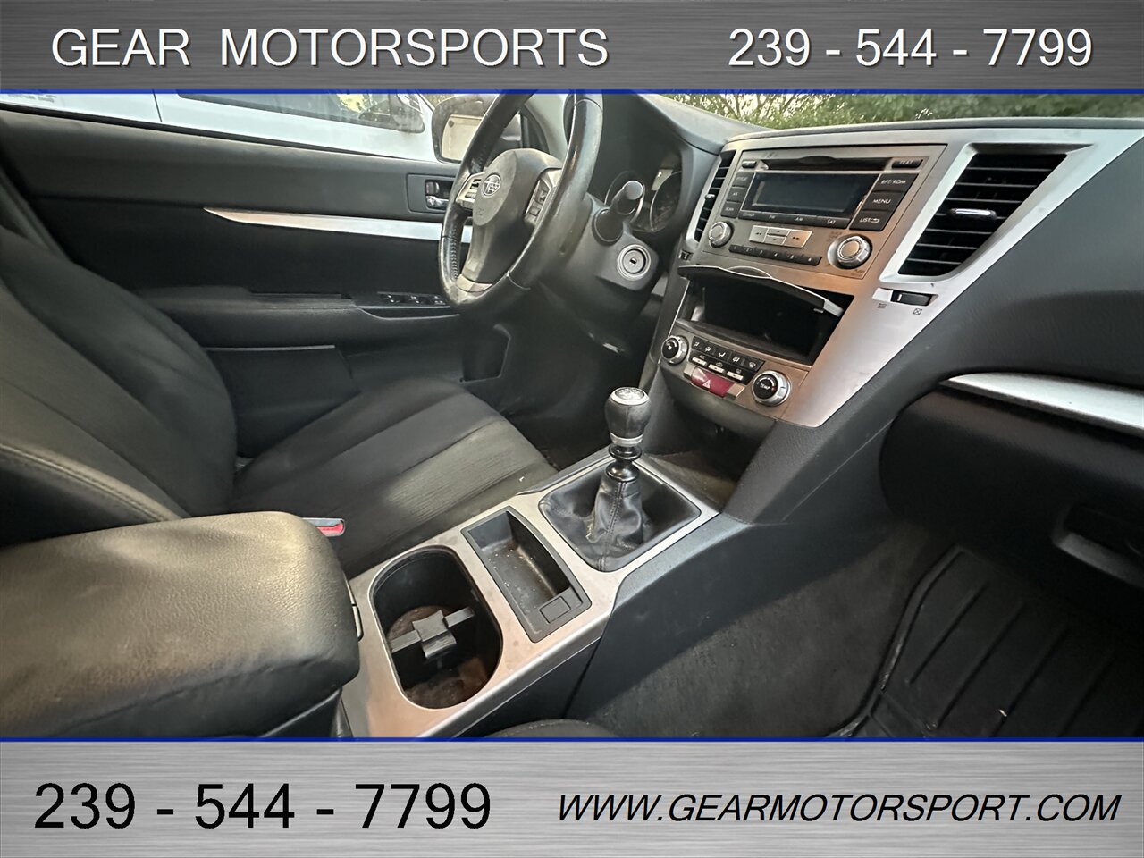 2013 Subaru Outback 2.5i Premium 6-SPEED Manual   - Photo 3 - Estero, FL 33928