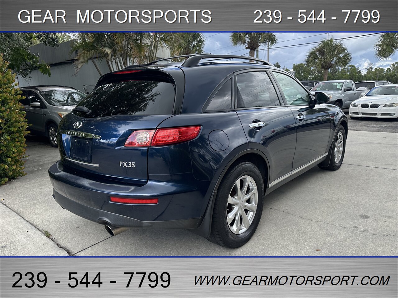2007 INFINITI FX35 4WD 3.5L V6 - Photo 3 - Estero, FL 33928