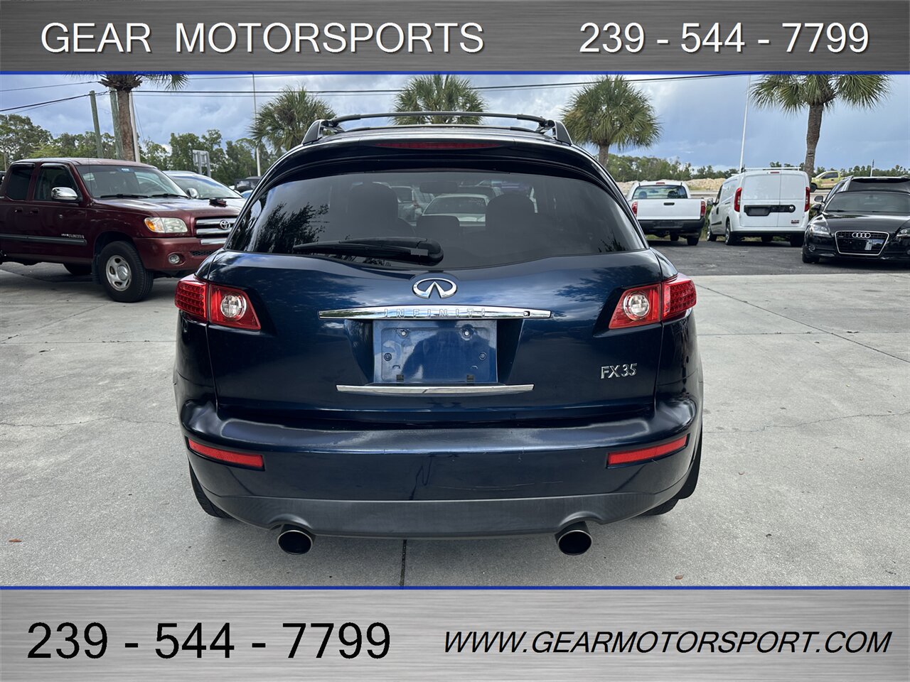 2007 INFINITI FX35 4WD 3.5L V6 - Photo 4 - Estero, FL 33928