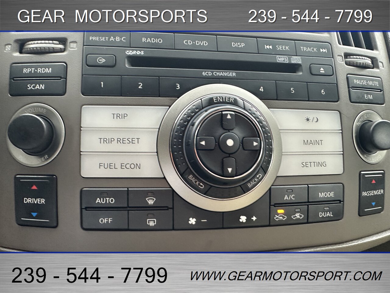 2007 INFINITI FX35 4WD 3.5L V6 - Photo 27 - Estero, FL 33928
