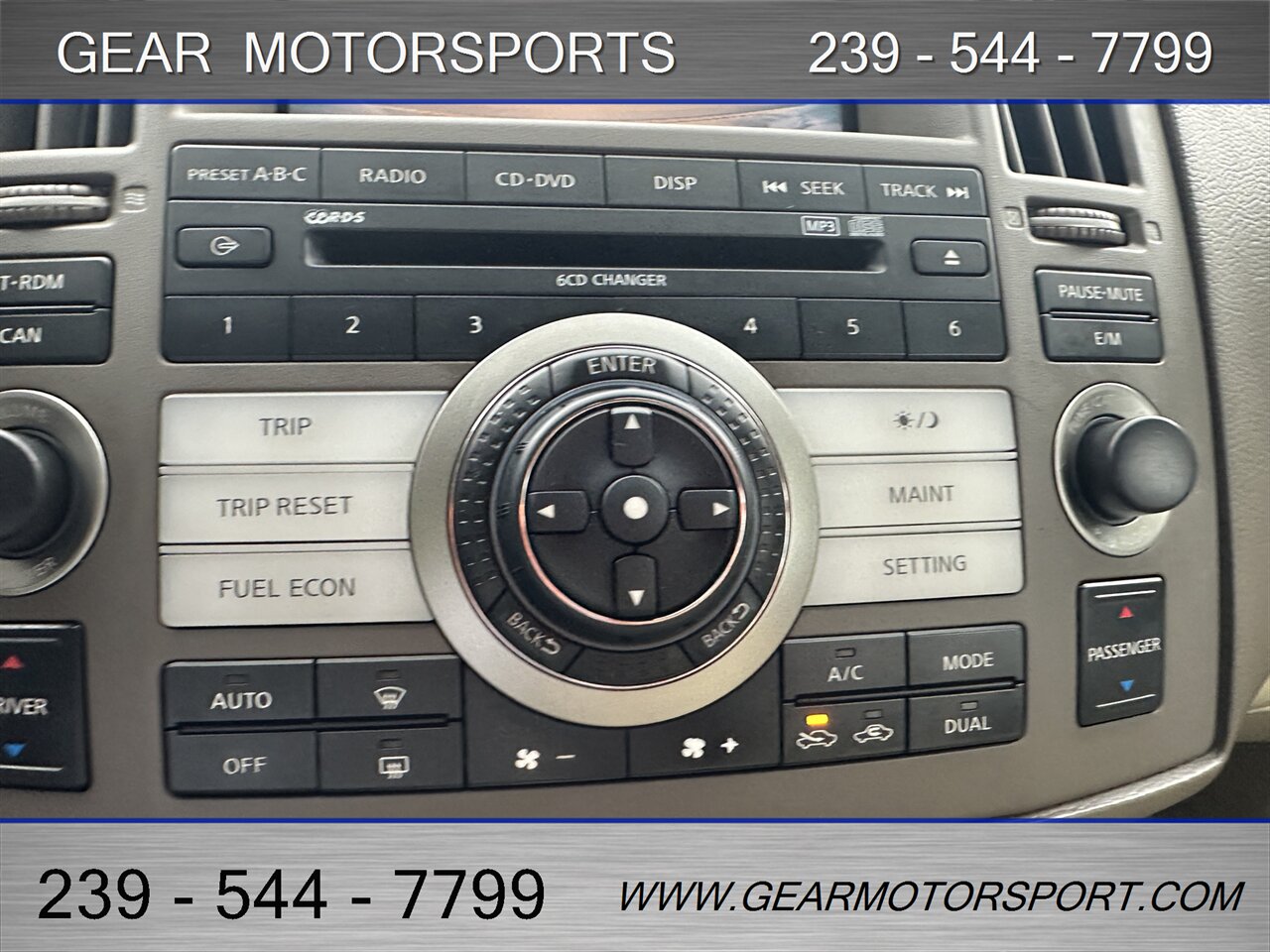 2007 INFINITI FX35 4WD 3.5L V6 - Photo 26 - Estero, FL 33928