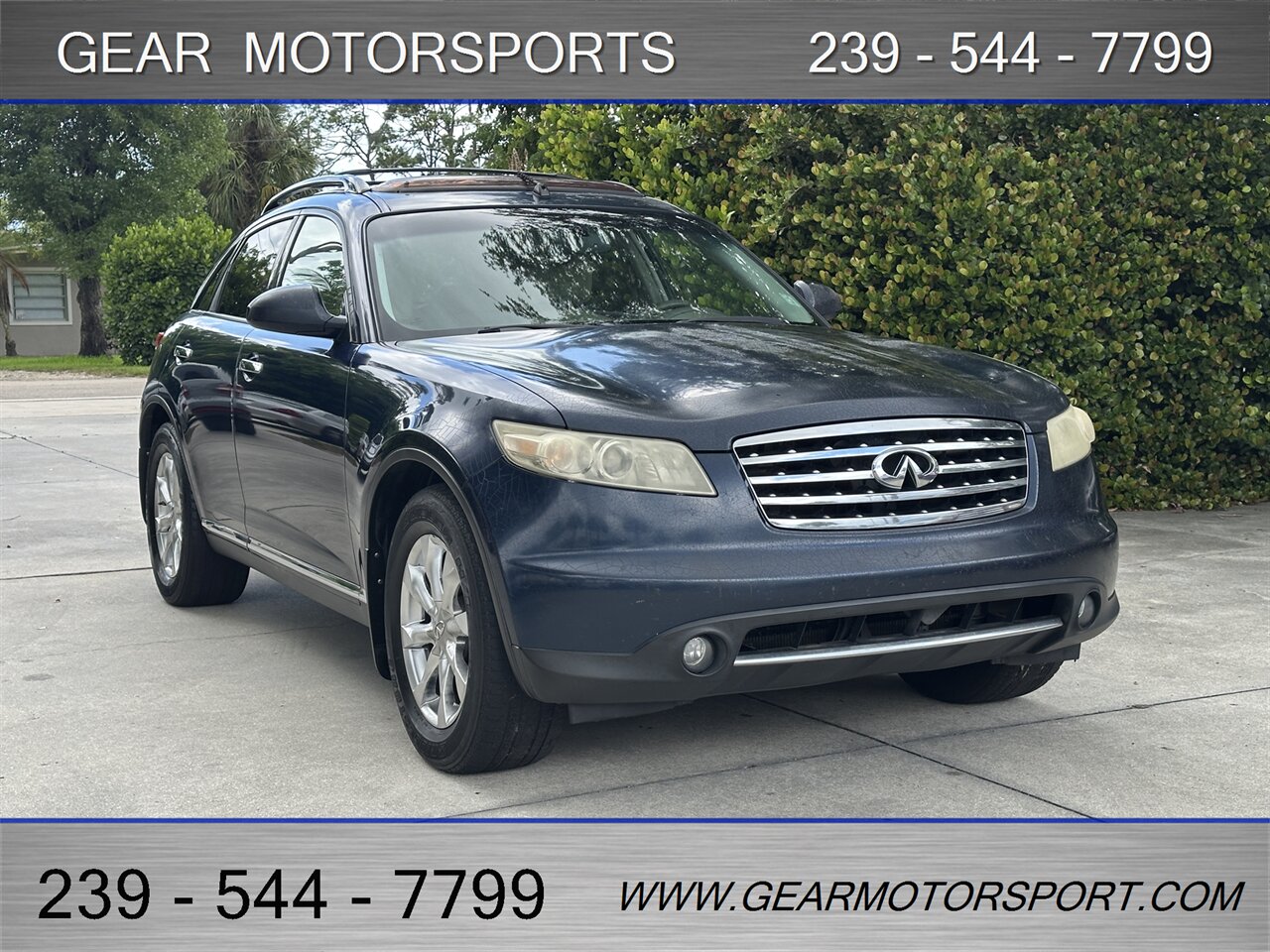 2007 INFINITI FX35 4WD 3.5L V6   - Photo 1 - Estero, FL 33928