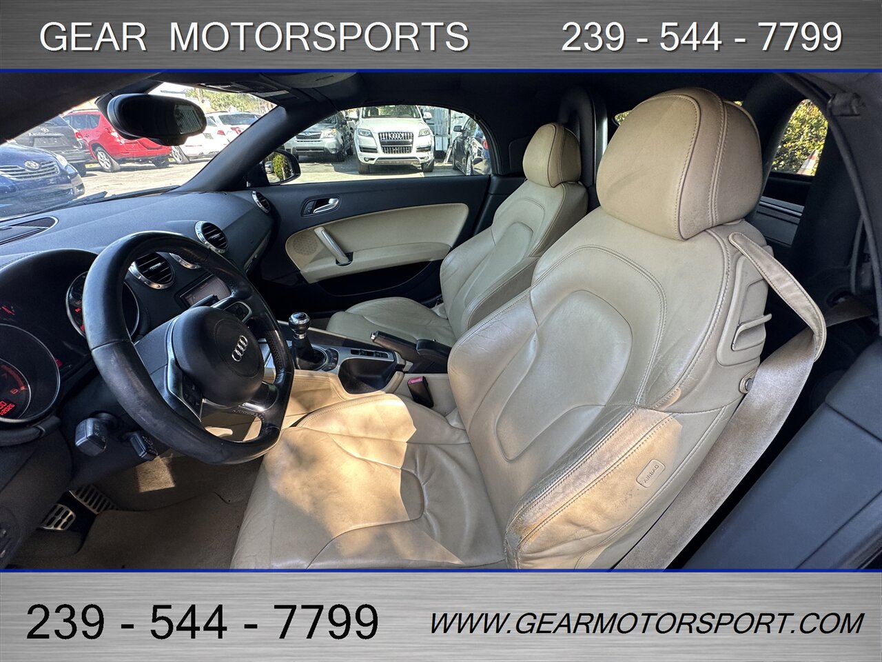 2008 Audi TT 3.2 Quattro AWD 6-SPEED MANUAL   - Photo 13 - Estero, FL 33928