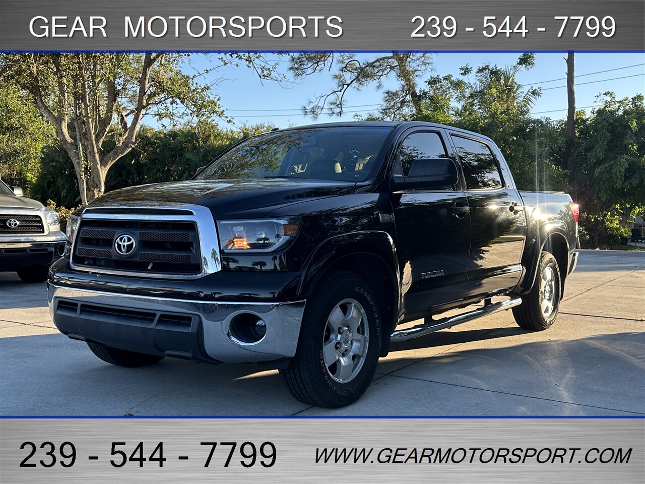 2011 Toyota Tundra 5.7L V8 F DOHC 32V  CREW MAX - Photo 1 - Estero, FL 33928