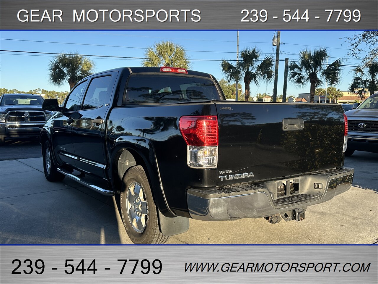 2011 Toyota Tundra 5.7L V8 F DOHC 32V  CREW MAX - Photo 3 - Estero, FL 33928