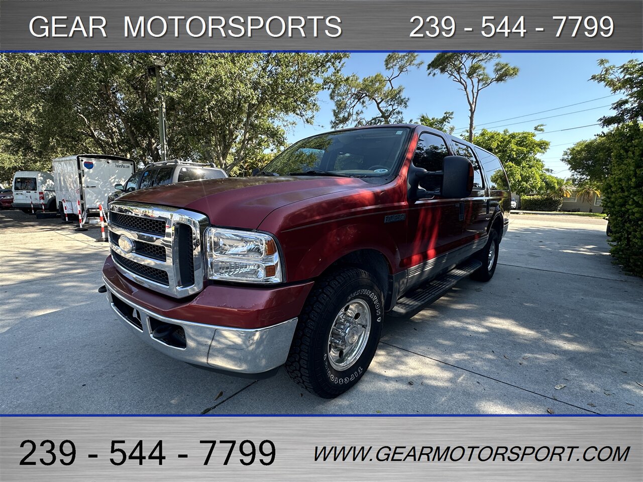 2005 Ford Excursion XLT 6.8L V10 AIR RIDE - Photo 44 - Estero, FL 33928