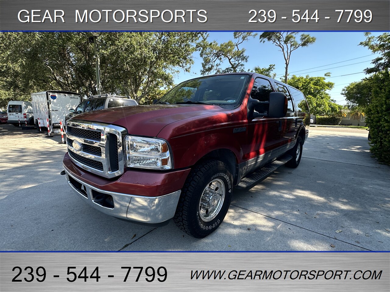2005 Ford Excursion XLT 6.8L V10 AIR RIDE - Photo 45 - Estero, FL 33928