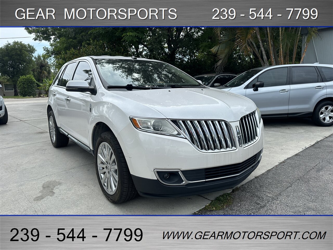 2012 Lincoln MKX Premium, CLEAN, 26 MPG, 3.7L V6   - Photo 1 - Estero, FL 33928