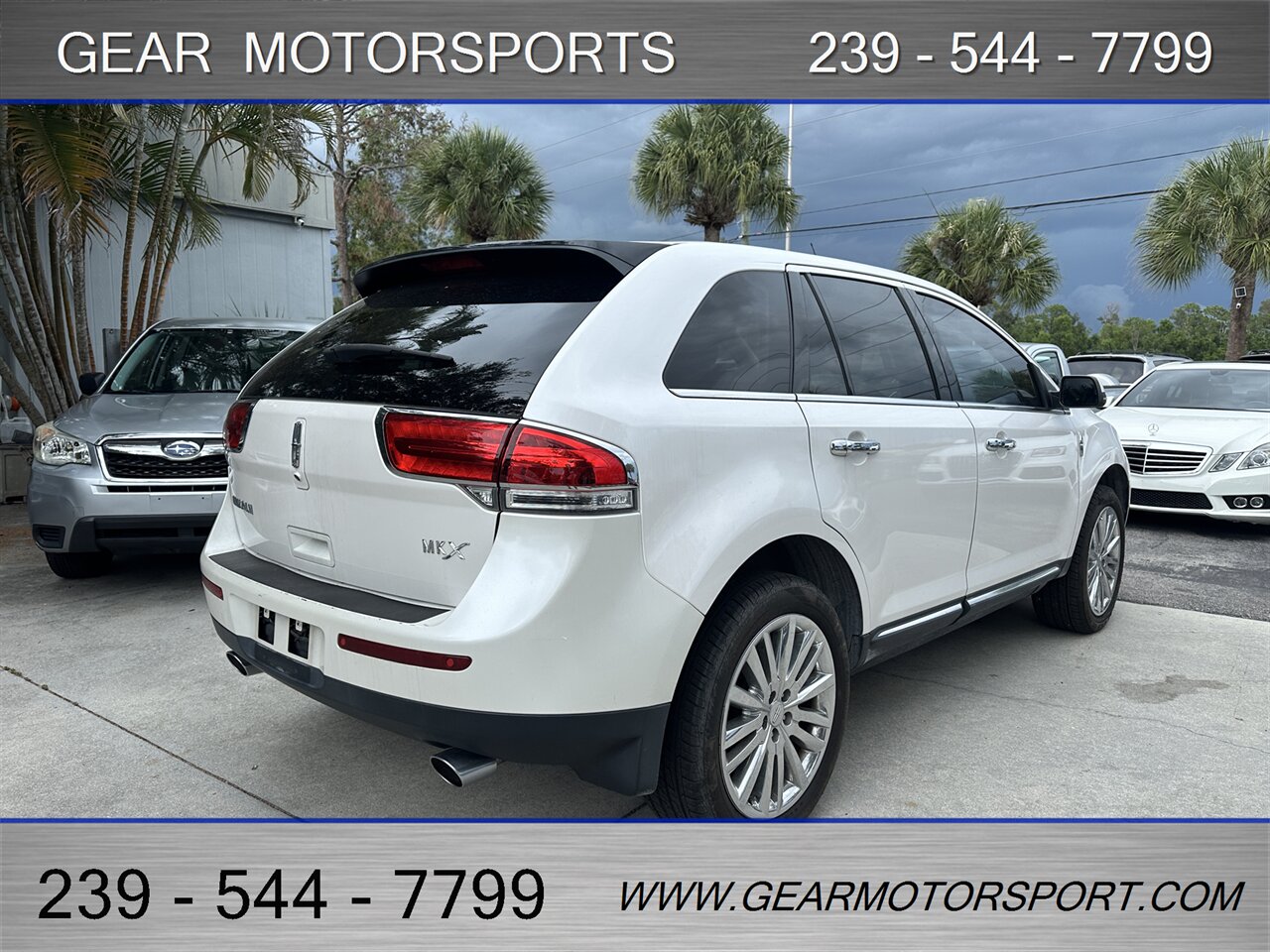 2012 Lincoln MKX Premium, CLEAN, 26 MPG, 3.7L V6   - Photo 3 - Estero, FL 33928
