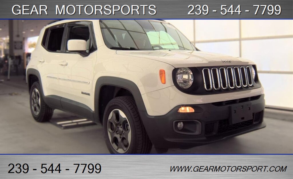 2016 Jeep Renegade Latitude 6-Speed Manual 4WD - Photo 2 - Estero, FL 33928