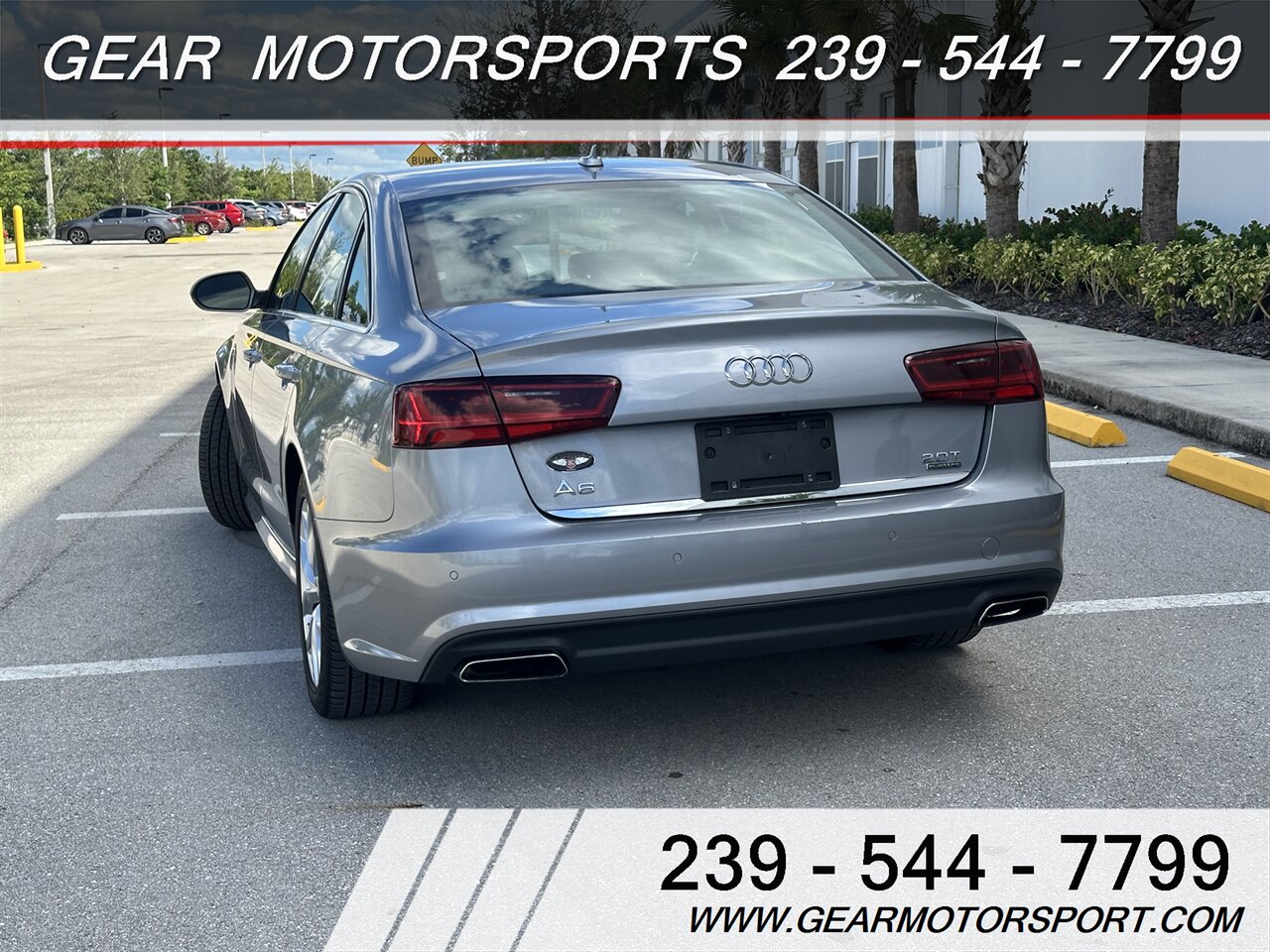 2018 Audi A6 2.0T Quattro Premium Plus SUPER CLEAN, GARAGE KEPT   - Photo 4 - Estero, FL 33928