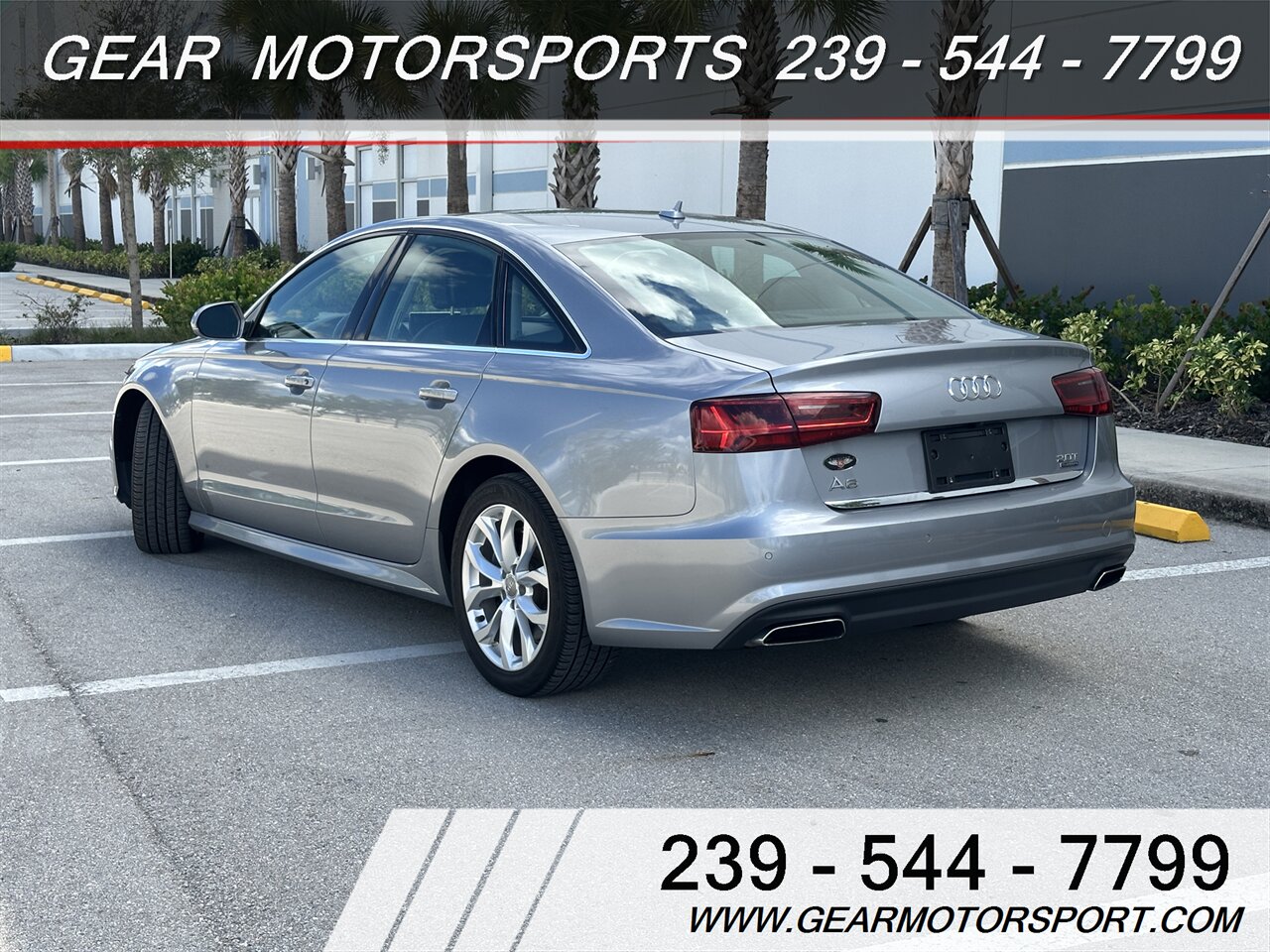 2018 Audi A6 2.0T Quattro Premium Plus SUPER CLEAN, GARAGE KEPT   - Photo 3 - Estero, FL 33928