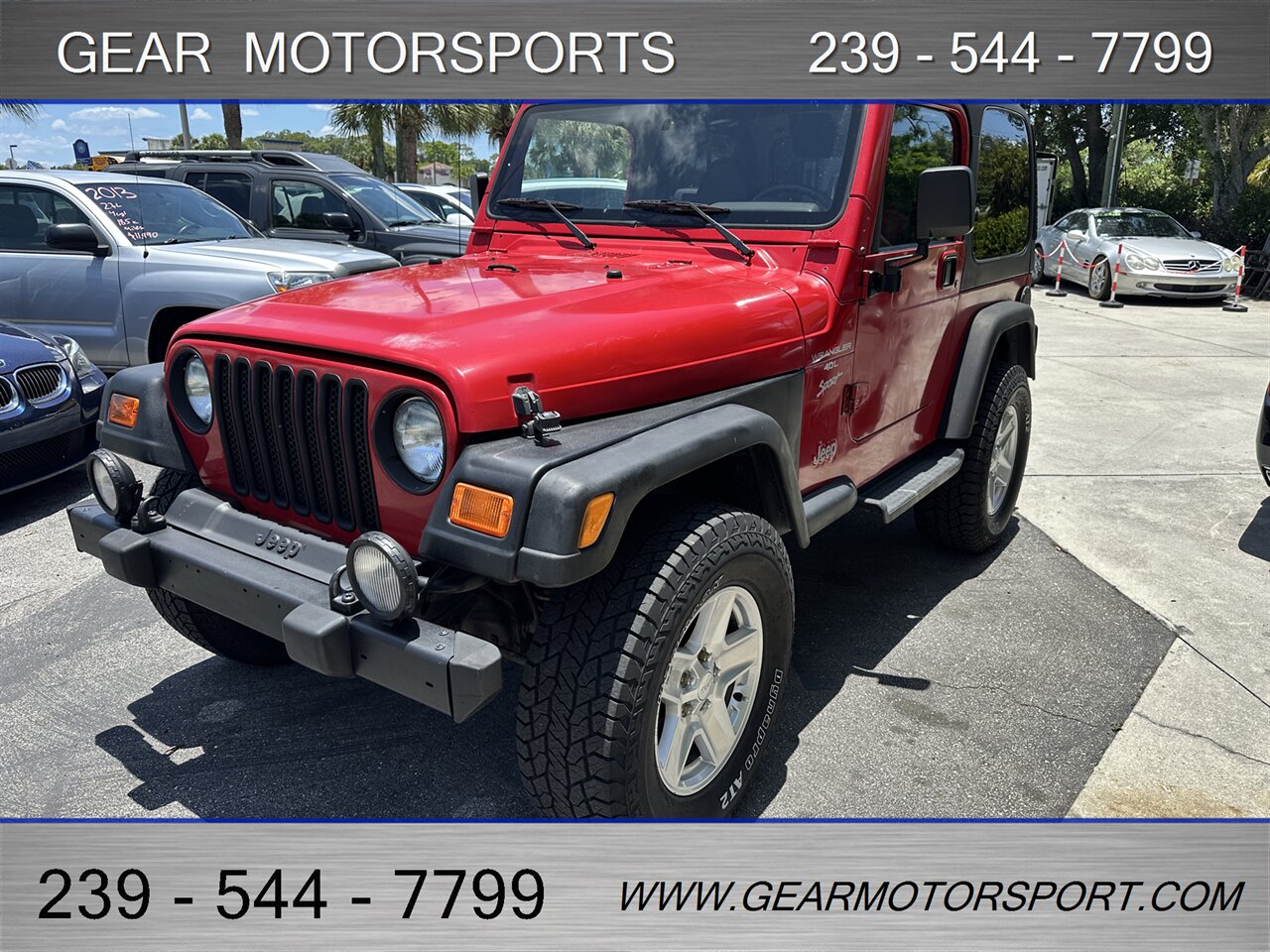 2000 Jeep Wrangler Sport   - Photo 1 - Estero, FL 33928