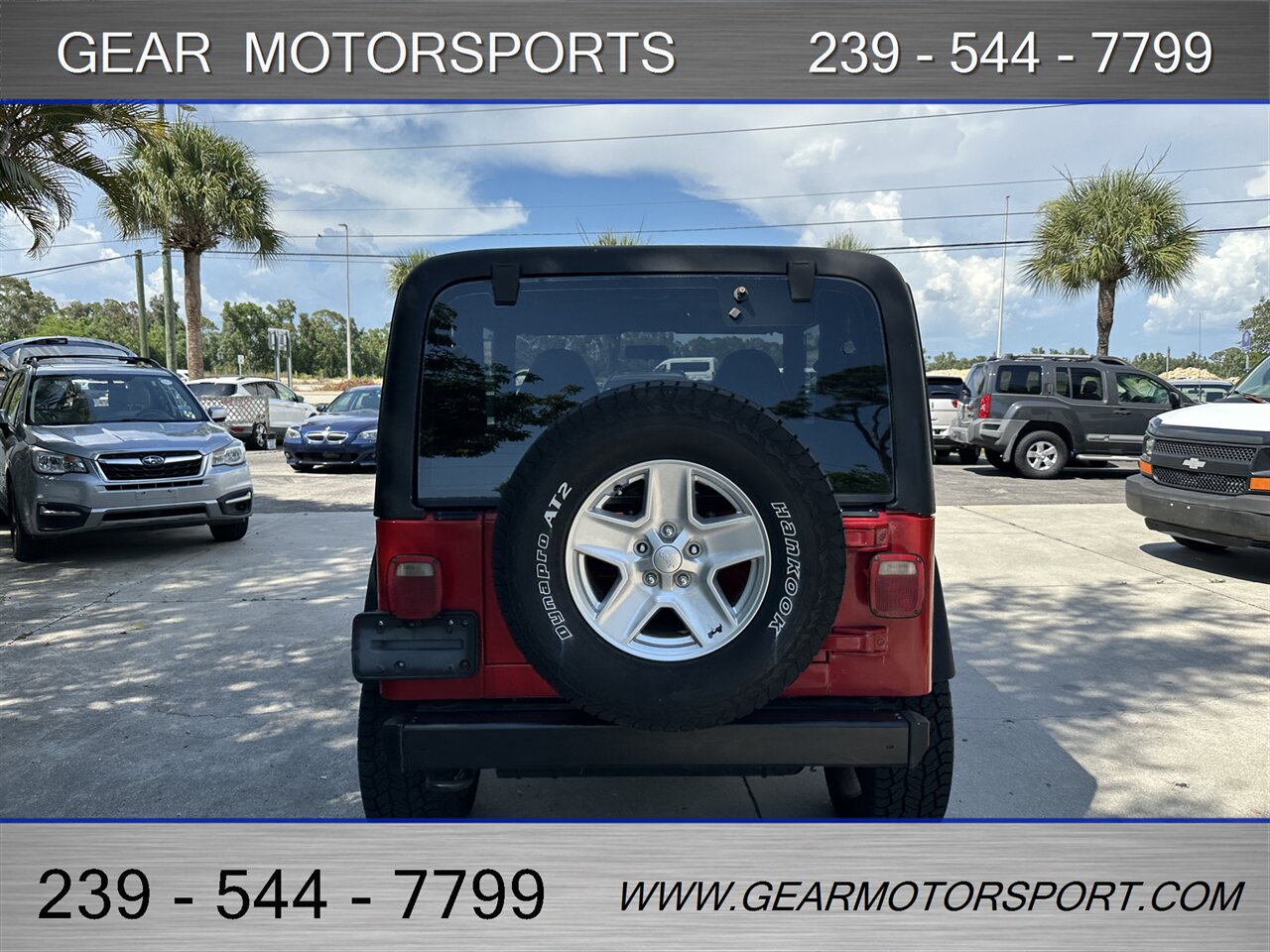 2000 Jeep Wrangler Sport 4WD 4.0L I6 - Photo 4 - Estero, FL 33928