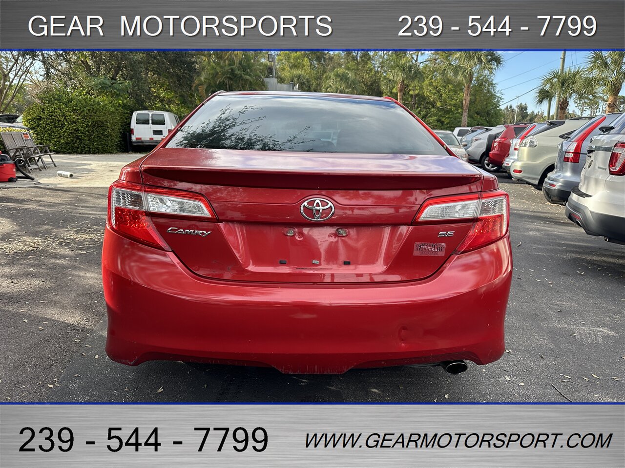 2013 Toyota Camry SE   - Photo 4 - Estero, FL 33928