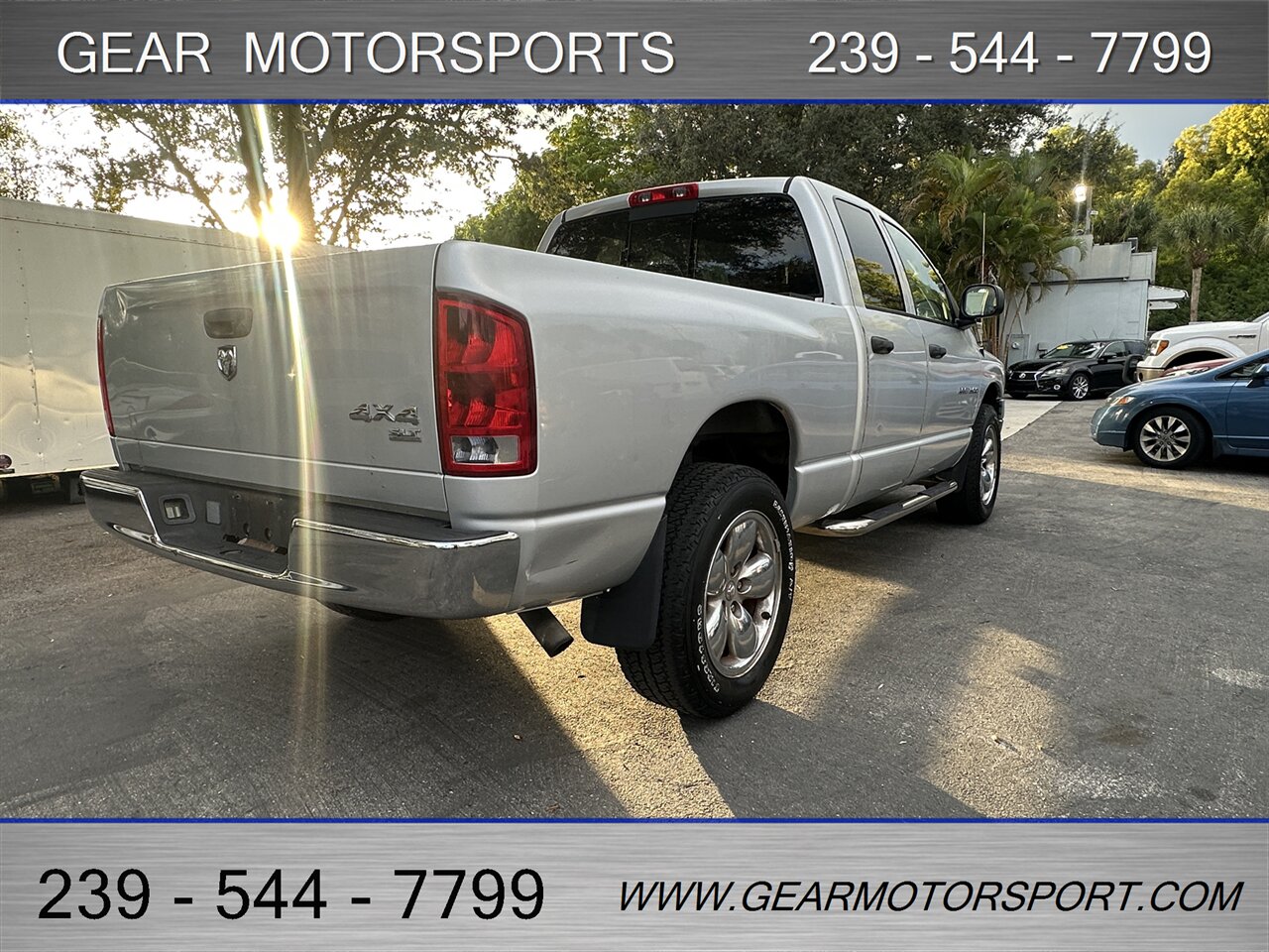 2005 Dodge Ram 1500 SLT 4dr Quad Cab SLT   - Photo 3 - Estero, FL 33928