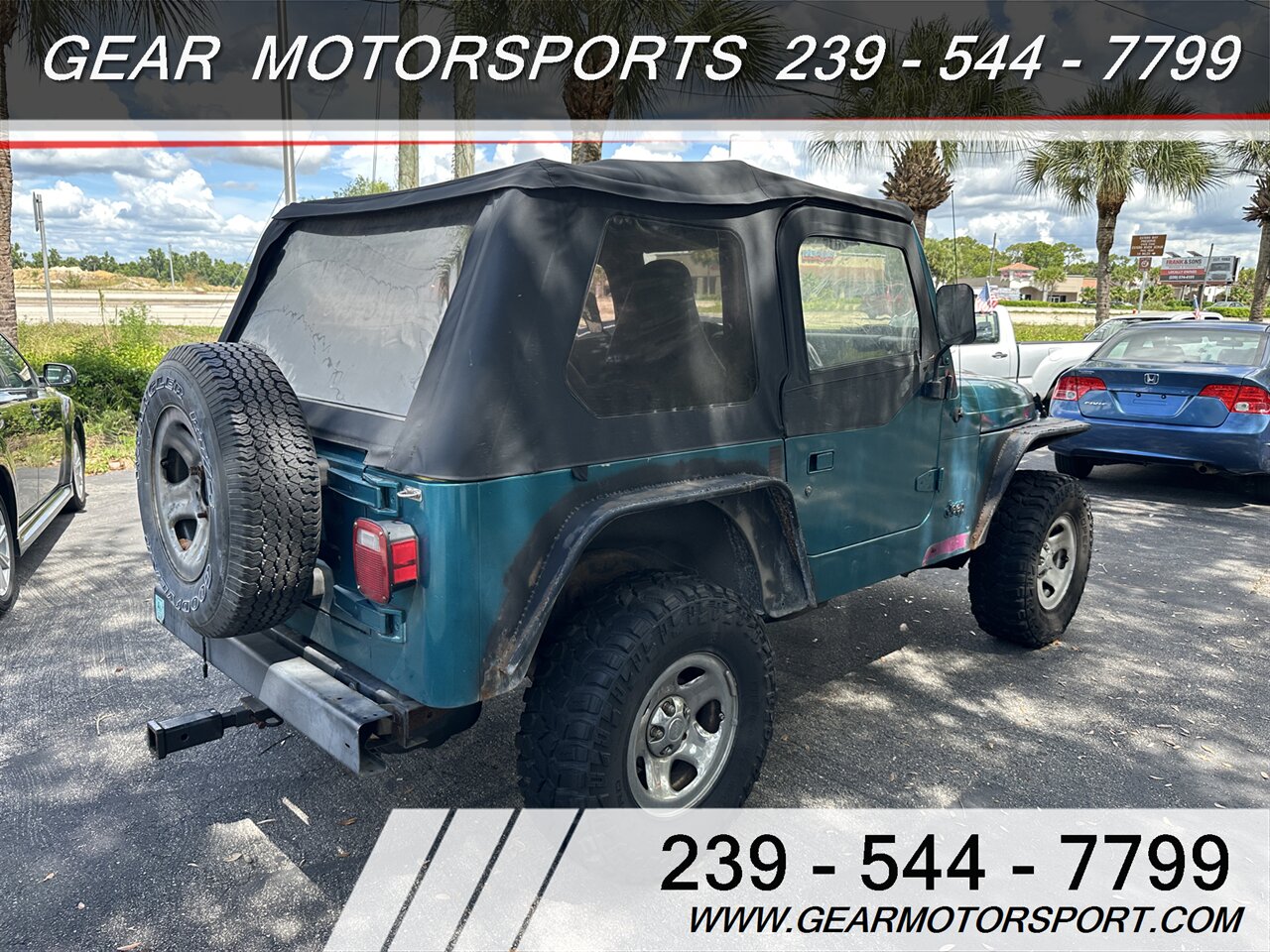 1997 Jeep Wrangler SE 5-Speed, 4WD - Photo 3 - Estero, FL 33928