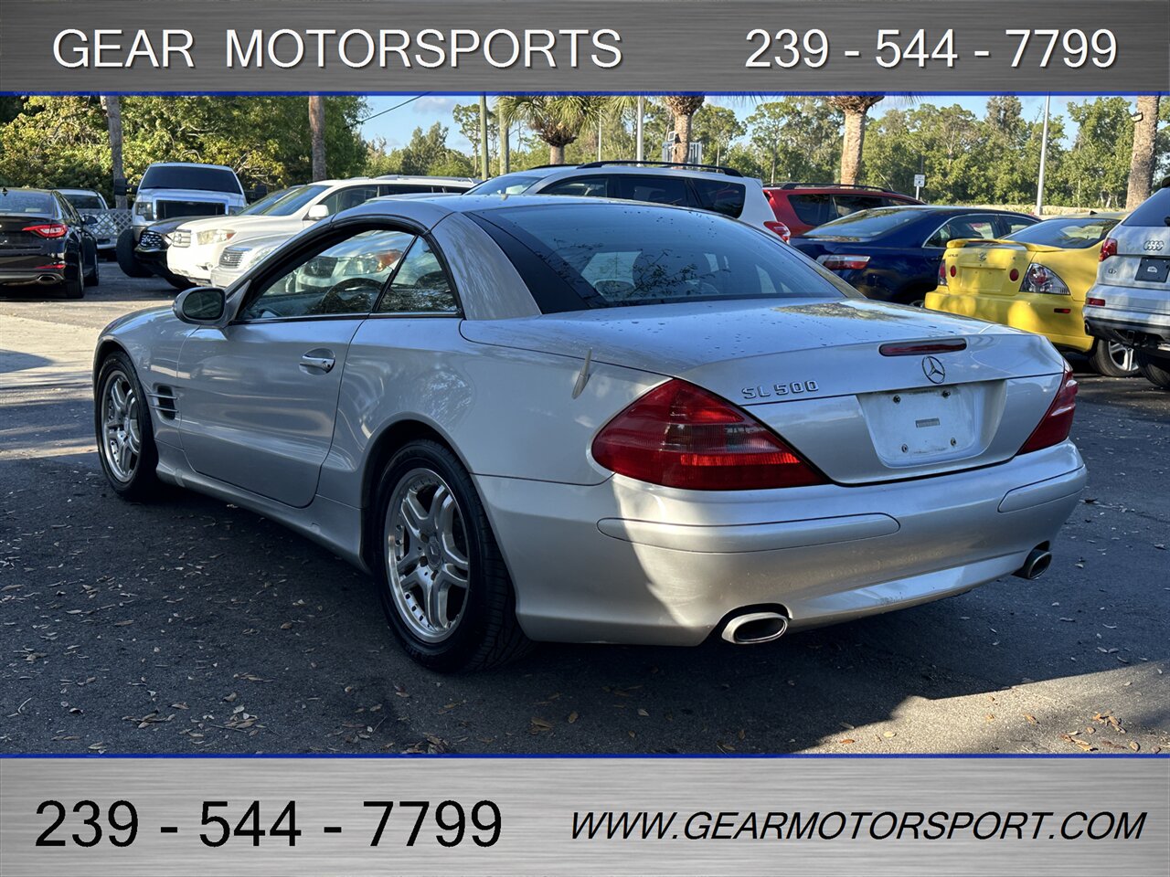 2003 Mercedes-Benz SL 500 5.0L V8   - Photo 7 - Estero, FL 33928