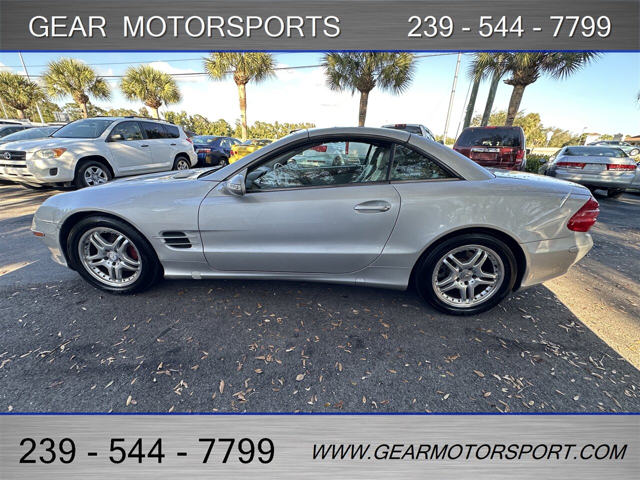 2003 Mercedes-Benz SL 500 5.0L V8   - Photo 2 - Estero, FL 33928