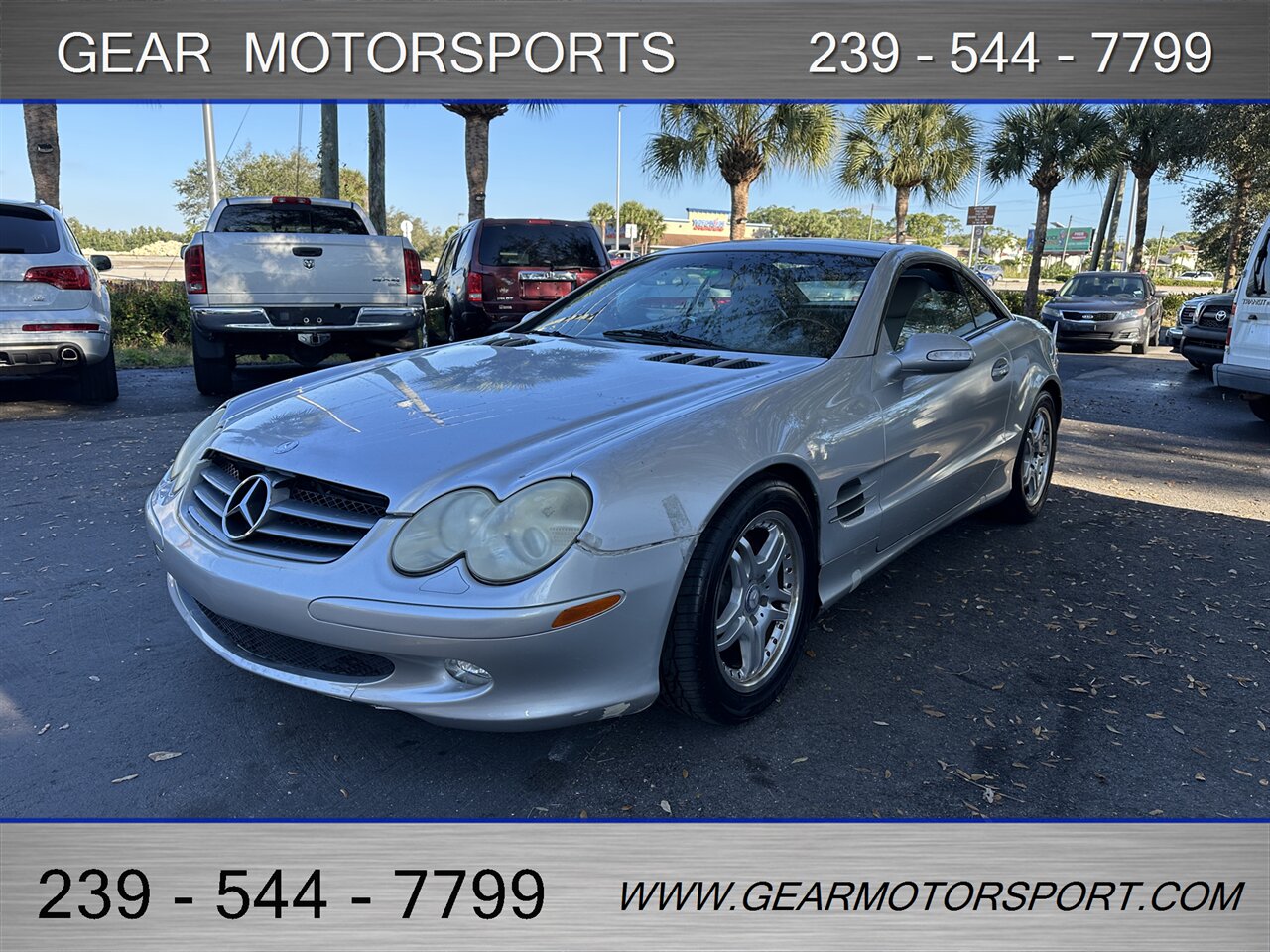 2003 Mercedes-Benz SL 500 5.0L V8   - Photo 8 - Estero, FL 33928