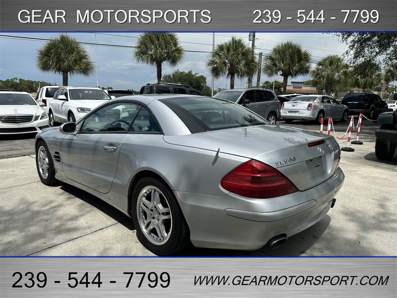 2003 Mercedes-Benz SL 500 5.0L V8 - Photo 4 - Estero, FL 33928