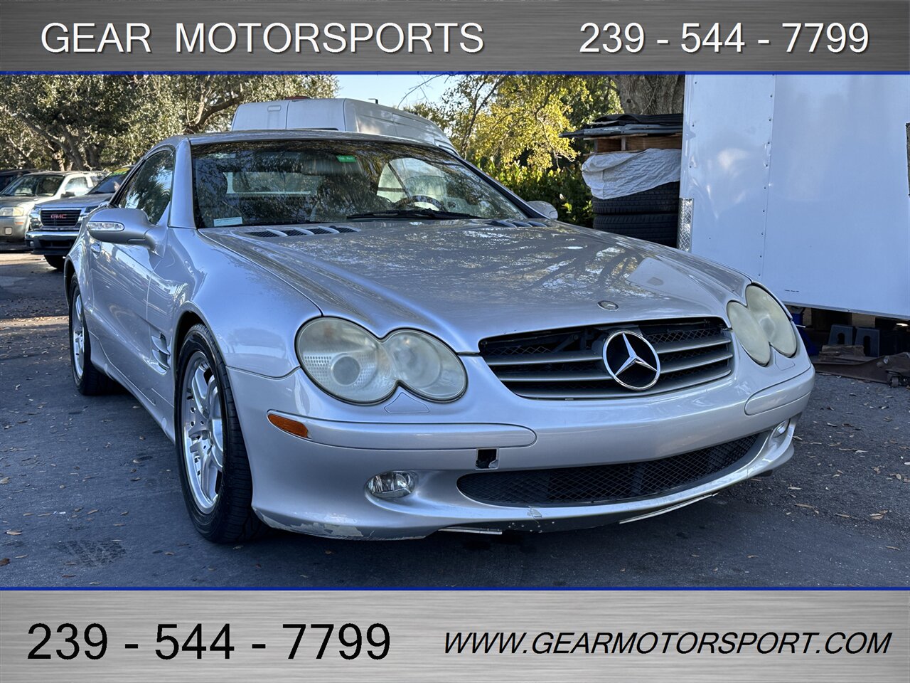 2003 Mercedes-Benz SL 500 5.0L V8   - Photo 4 - Estero, FL 33928