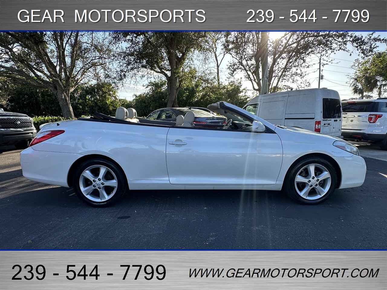 2007 Toyota Camry Solara SLE V6   - Photo 2 - Estero, FL 33928