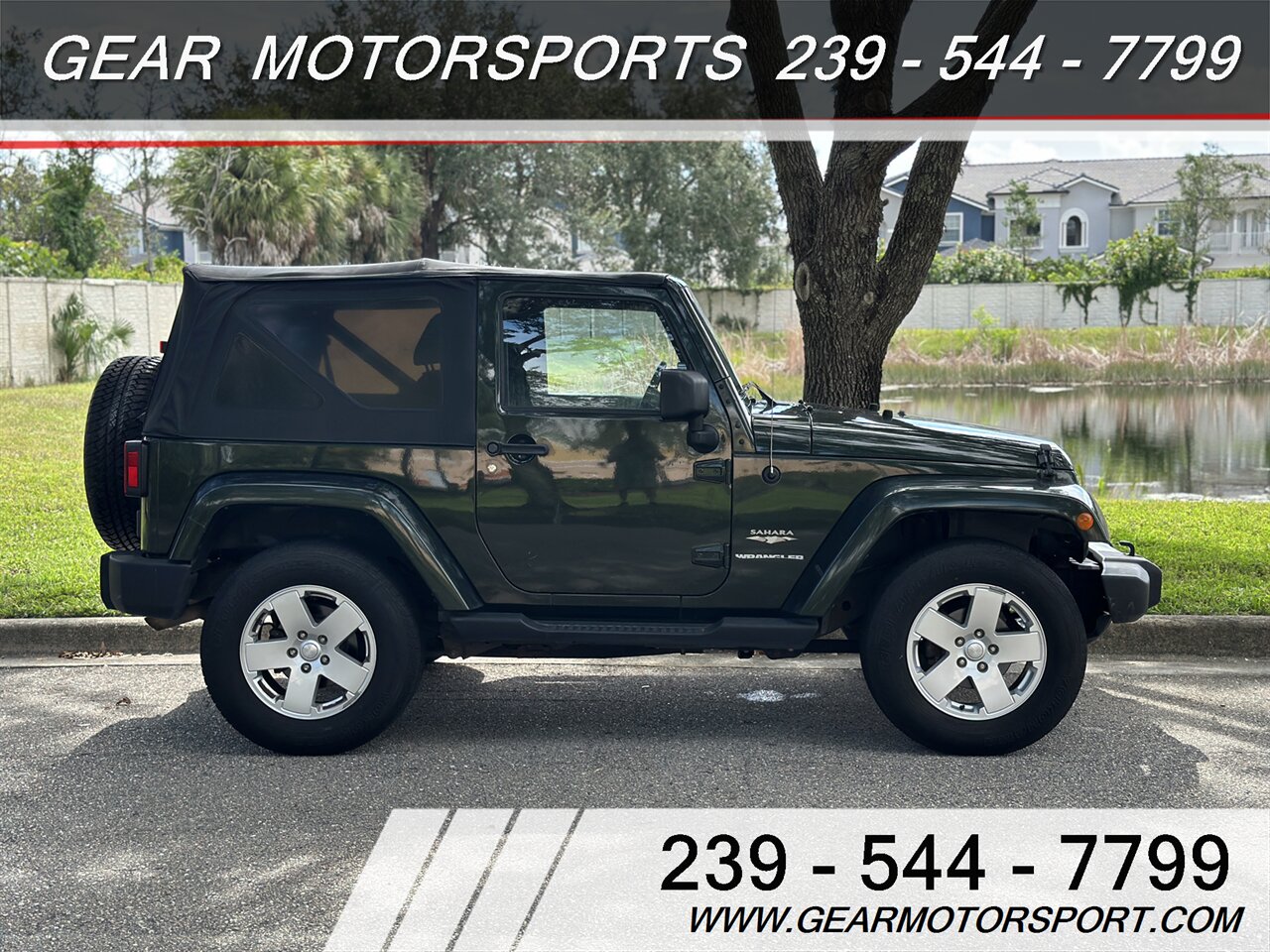 2012 Jeep Wrangler Sahara 4WD 3.6L V6 - Photo 2 - Estero, FL 33928